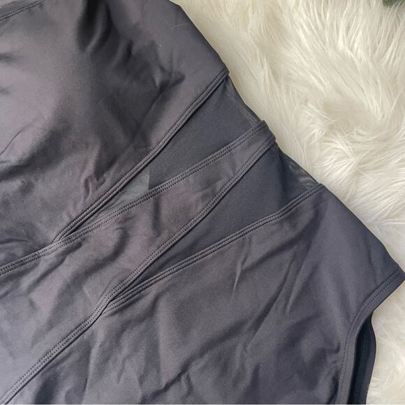 Bleu by Rod Beattie Black Mesh Cut Out One Piece NWOT - Picture 2 of 5